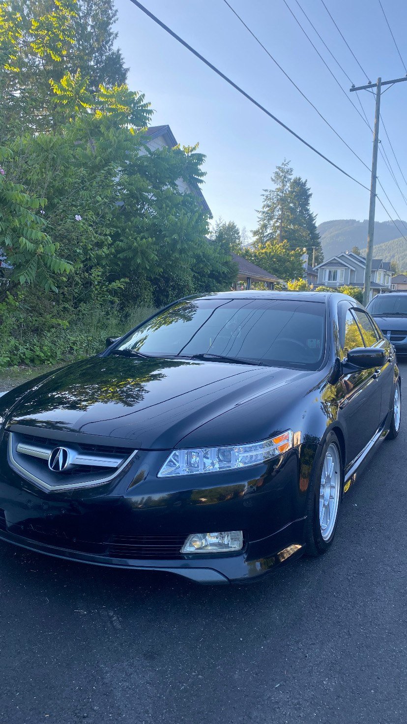 Acura TL after professional mobile detailing